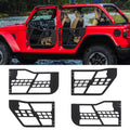 Garvee Safari Tubular Doors for 2018-2022 Wrangler JL 4-Door