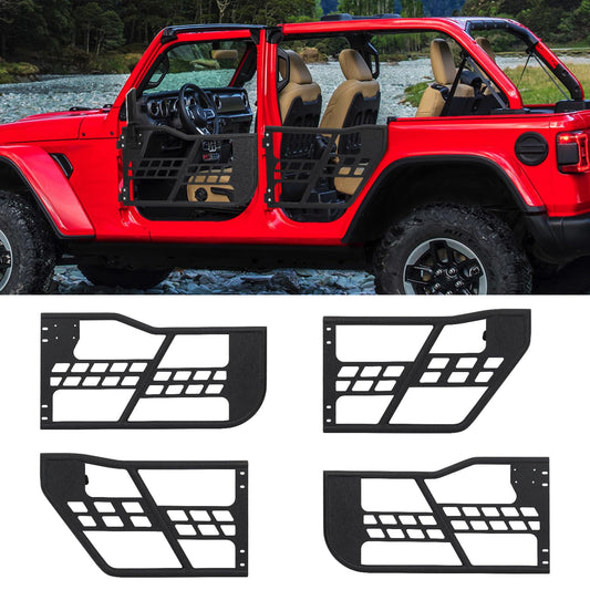Garvee Safari Tubular Doors for 2018-2022 Wrangler JL 4-Door
