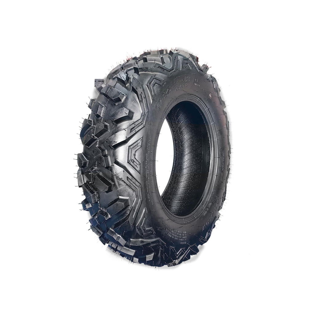 Garvee Set of 4 ATV UTV All-Terrain Tires 25x8-12 Front & 25x10-12 Rear, 6 PR, Tubeless for Off-Road Adventures, Durable and Versatile
