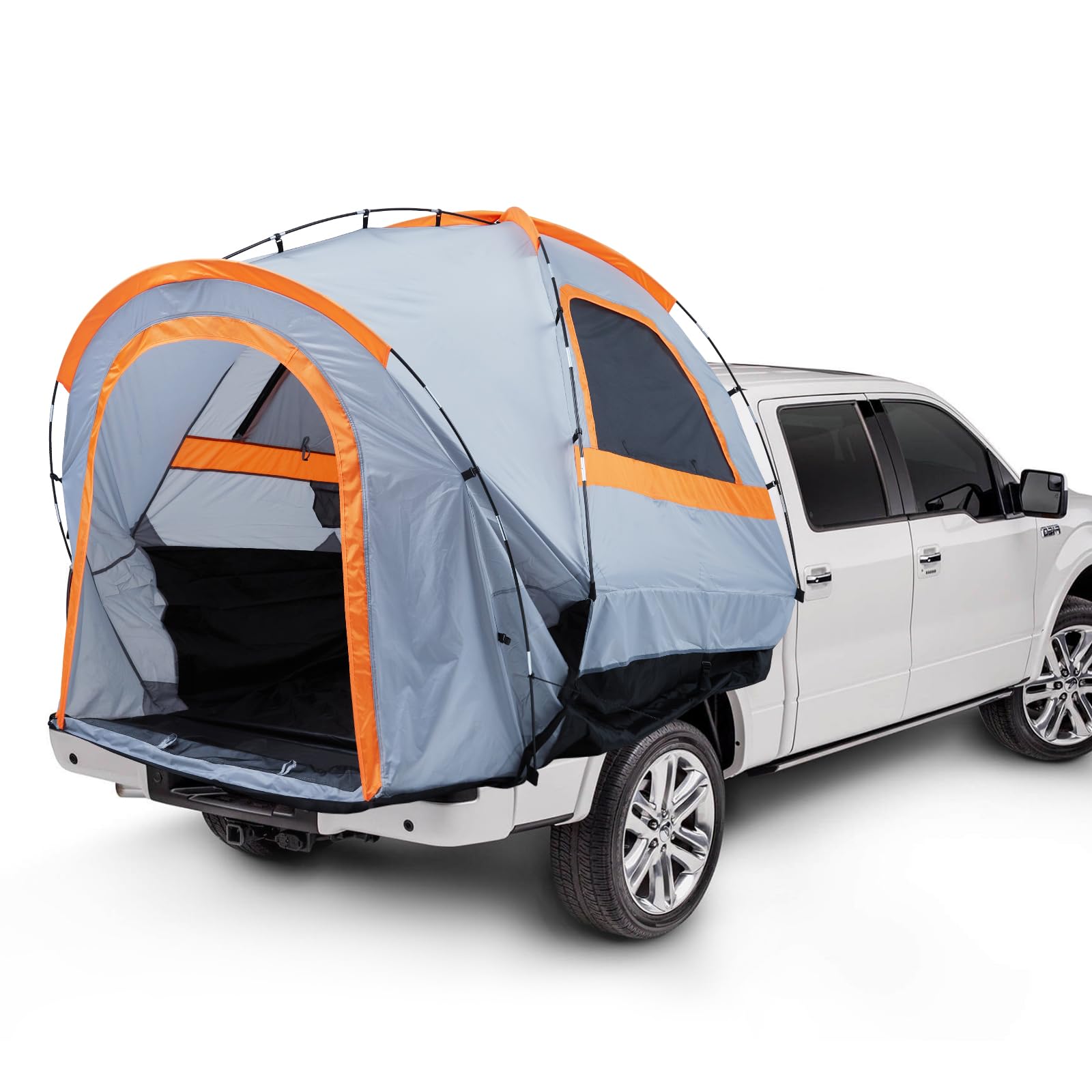 Garvee Trunk Bed Tent Waterproof PU2000mm Double Layer Camping Tent with Rainfly and Storage Bag Spacious 5.5ft Standing Height