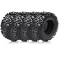 Garvee ATV UTV Tires 25x8-12 & 25x10-12 Tubeless 6 PR Heavy Duty Utility Tires Set of 4