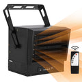 Garvee Electric Garage Heater 240V 10000W - Digital Hardwired Shop Heater with Remote, Fan-Forced, Overheat Protection, 12-Hour Timer, Adjustable Louvers, Steel Body, ETL Listed, Black