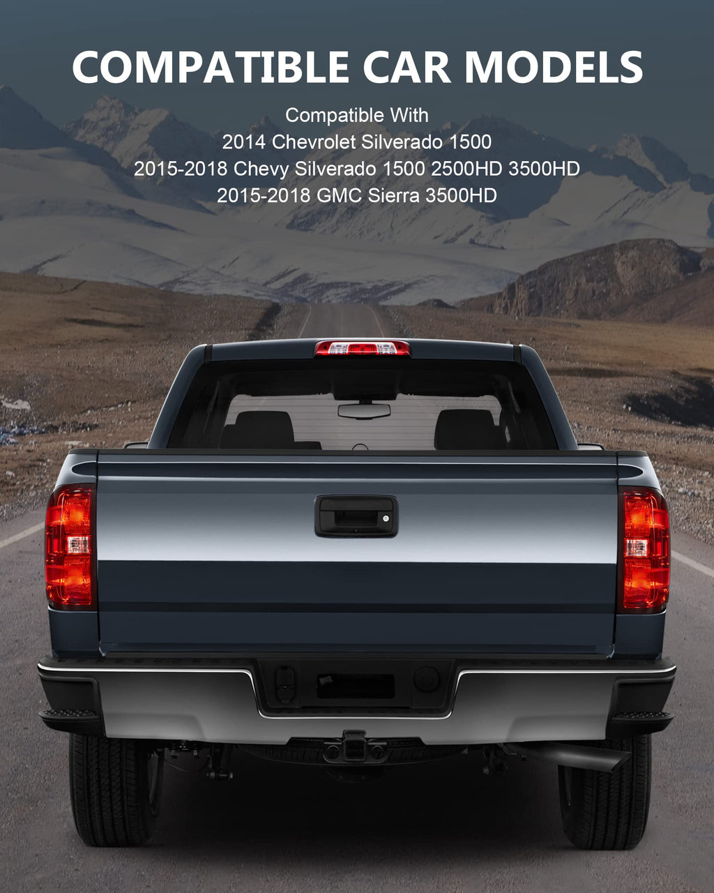 Garvee 14, 15-18 Silverado 1500/2500HD/3500HD Tail Light Assembly