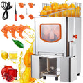 Garvee 110V 120W Commercial Juicer, 22-30 Oranges/Min, Dual Buckets