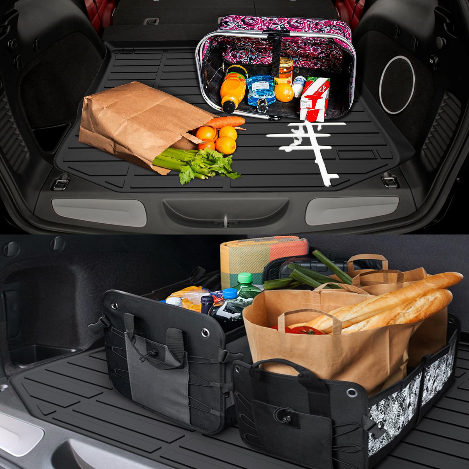 Garvee Cargo Mat Cargo Liners, Custom Fit Cargo Liner Rear Cargo Tray Trunk Mats for RDX Car 2019-2023
