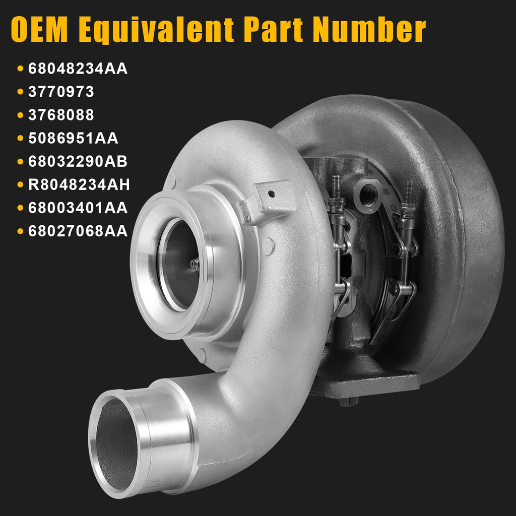 Garvee 2007-2012 Ram 2500-5500 Diesel Turbocharger - Holset HE351VE