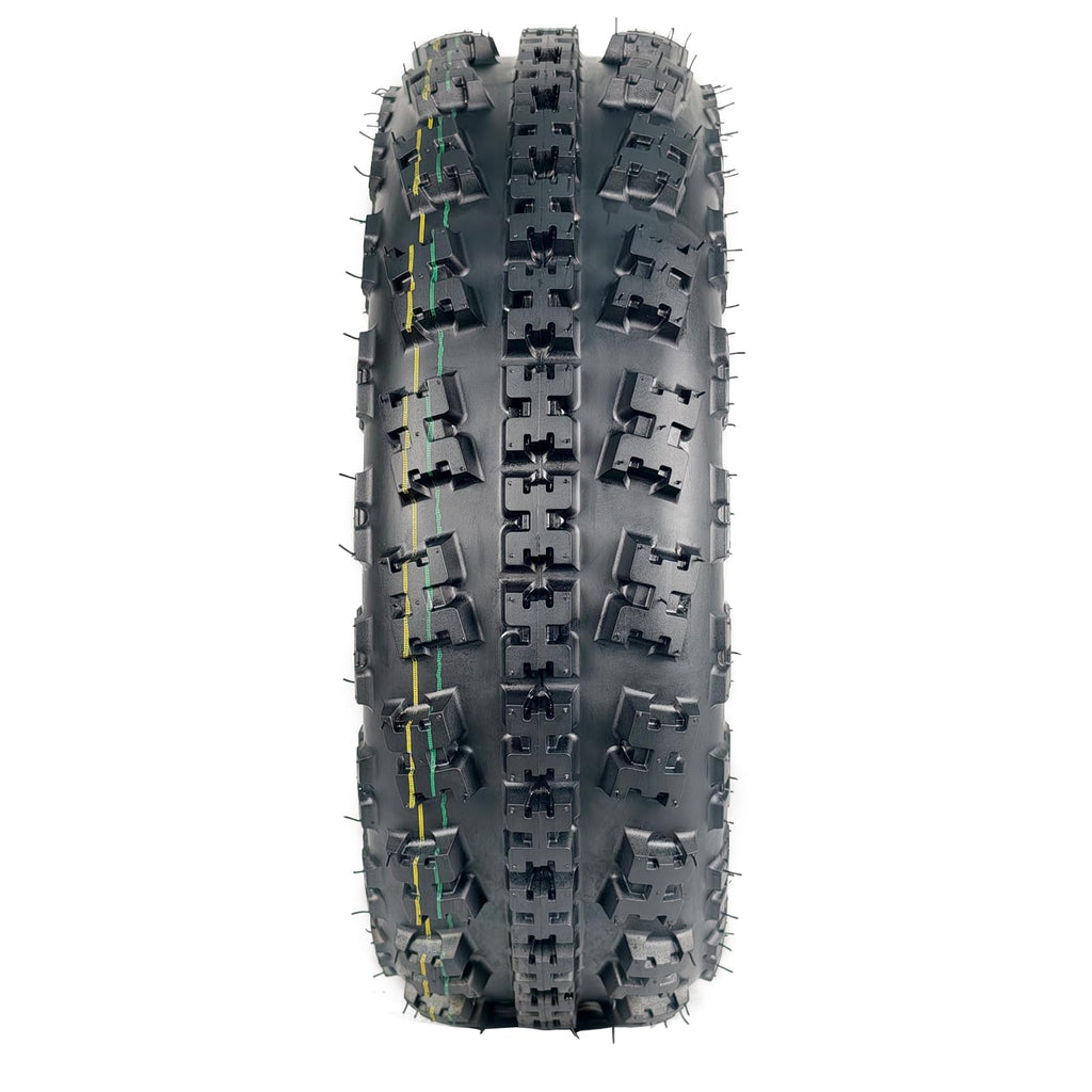 Garvee 22X7-10 ATV Tires 6 PR Tubeless Sport Front UTV Tires for Off-Road Adventures 22x7x10 Size Black Set of 2