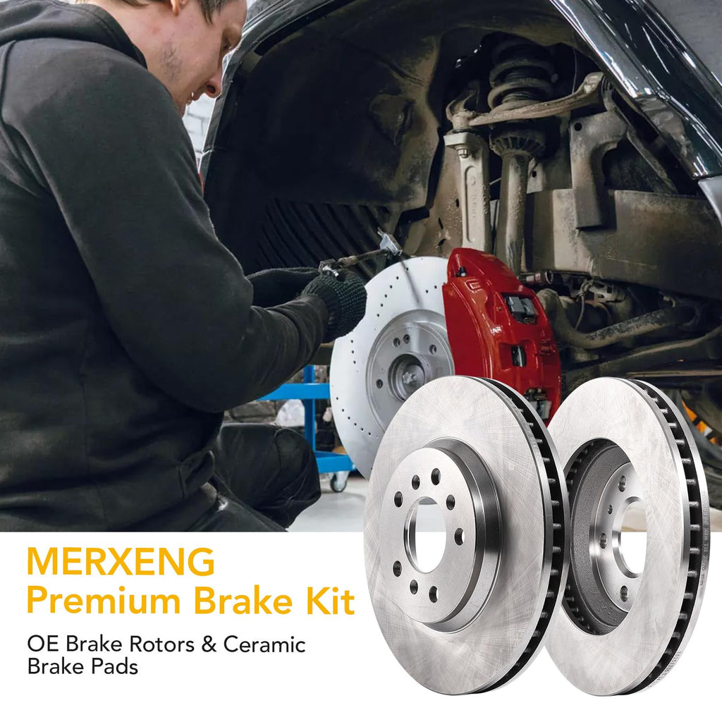 Garvee Rear Brake Rotors, Automotive Replacement Brake Kits