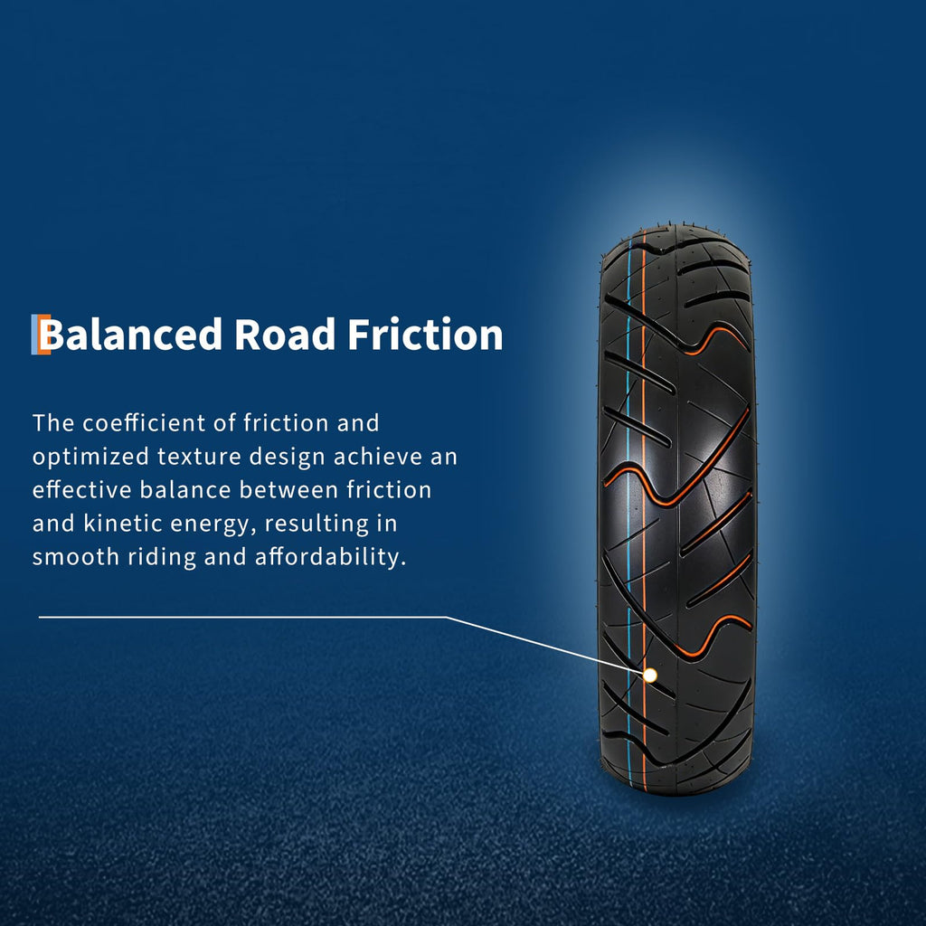 Garvee 160/60-17 Motorcycle Tire Rear Black Wall 4PR Sport & Street Bike High Performance Enhanced Grip Wear Resistance