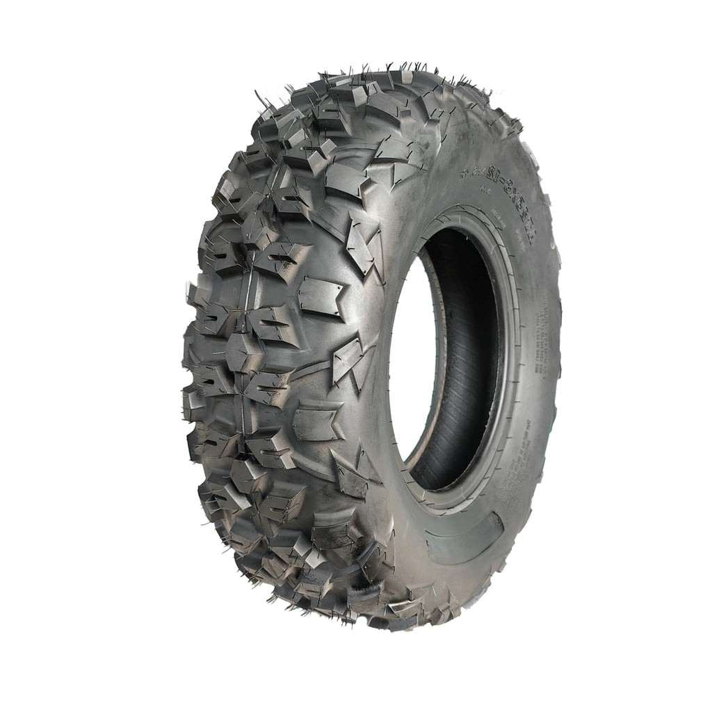 Garvee ATV Tire 25x8-12 6PR All-Terrain Tubeless Tires 2Pack for ATV UTV, Durable Black 12 Inch