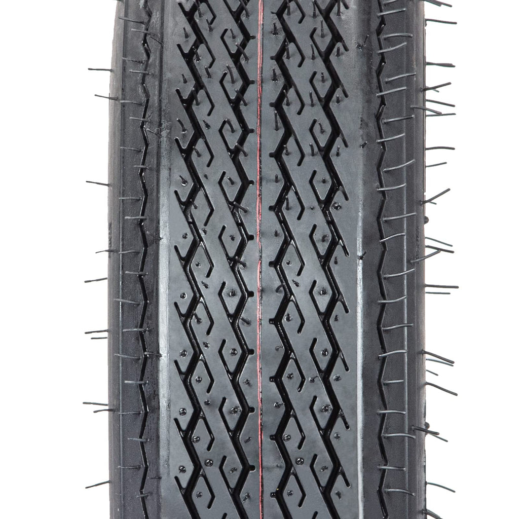 Garvee 4.80-8 6PR Trailer Tires, 2-Pack Trailer Radial Tires, Load Range C, Spoke Wheel,Suitable for All Kinds of Small and Light Trailers,
