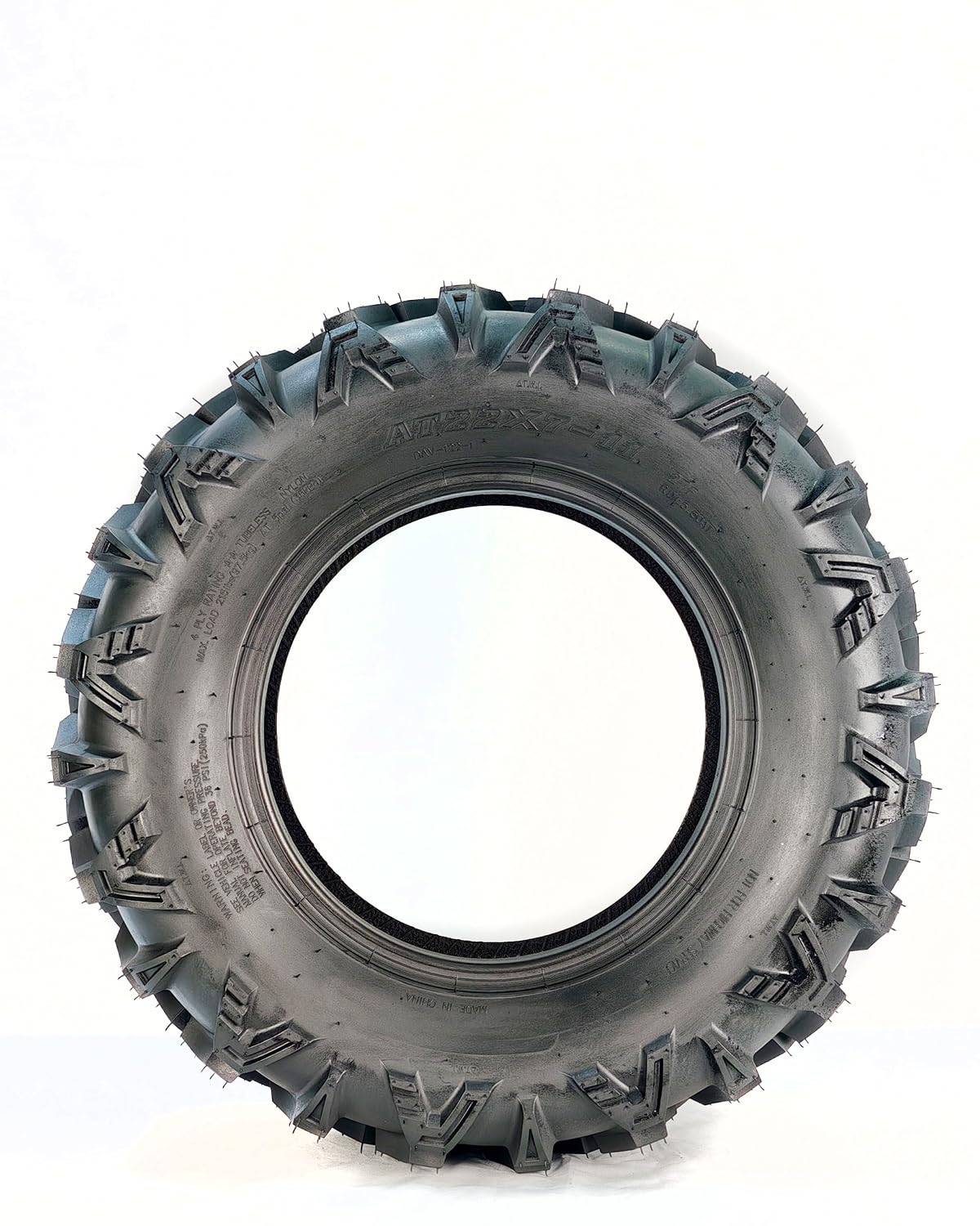 Garvee 22x7-11 ATV Tires 2-Pack Front 4PR All Terrain Trail Sand Off-Road Tubeless Reinforced Sidewall