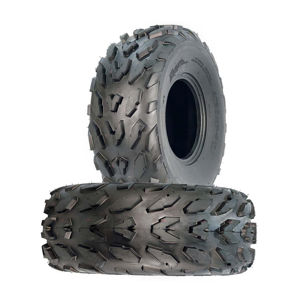 Garvee ATV UTV Tires 23X7x10 Sport 4 Ply Tubeless Set of 2 Off-Road Durable Black
