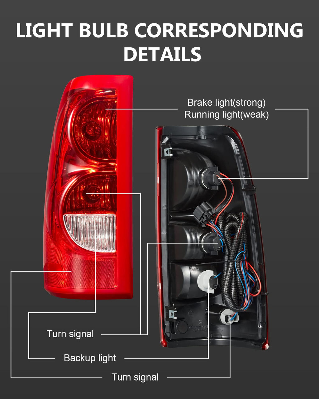 Garvee 09-18 Dodge Ram 1500/2500/3500 Ruby Red Tail Light, Passenger