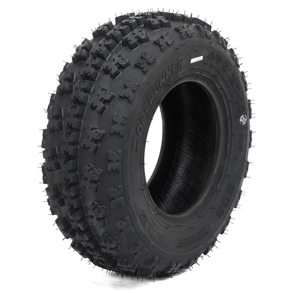 Garvee Set of 2 ATV Trail Tires 6PR Knobby Sport Tires, Tubeless - AT24x10-11-6PR TL MAXX PLUS
