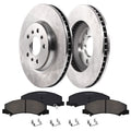 Garvee Front Brake Rotors And Pads Kit Replacement For Avalon Camry ES300H ES350 2007-2018 Ceramic Alloy Hardware
