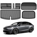 Garvee Cargo Mat for Model Y 2020-2024 All-Weather Rear Cargo Protector TPE Durable Easy Clean, Black