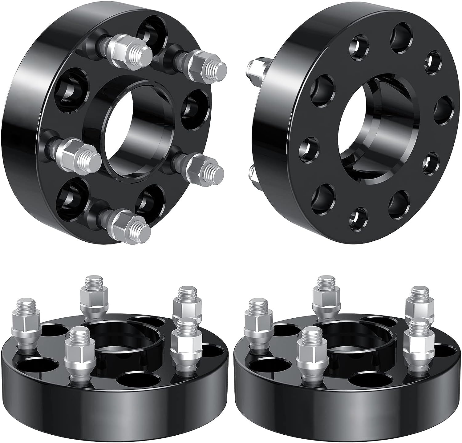 Garvee 2 Inch 5x5" Hubcentric Spacers,1/2-20 Studs, for Jeep 99-17