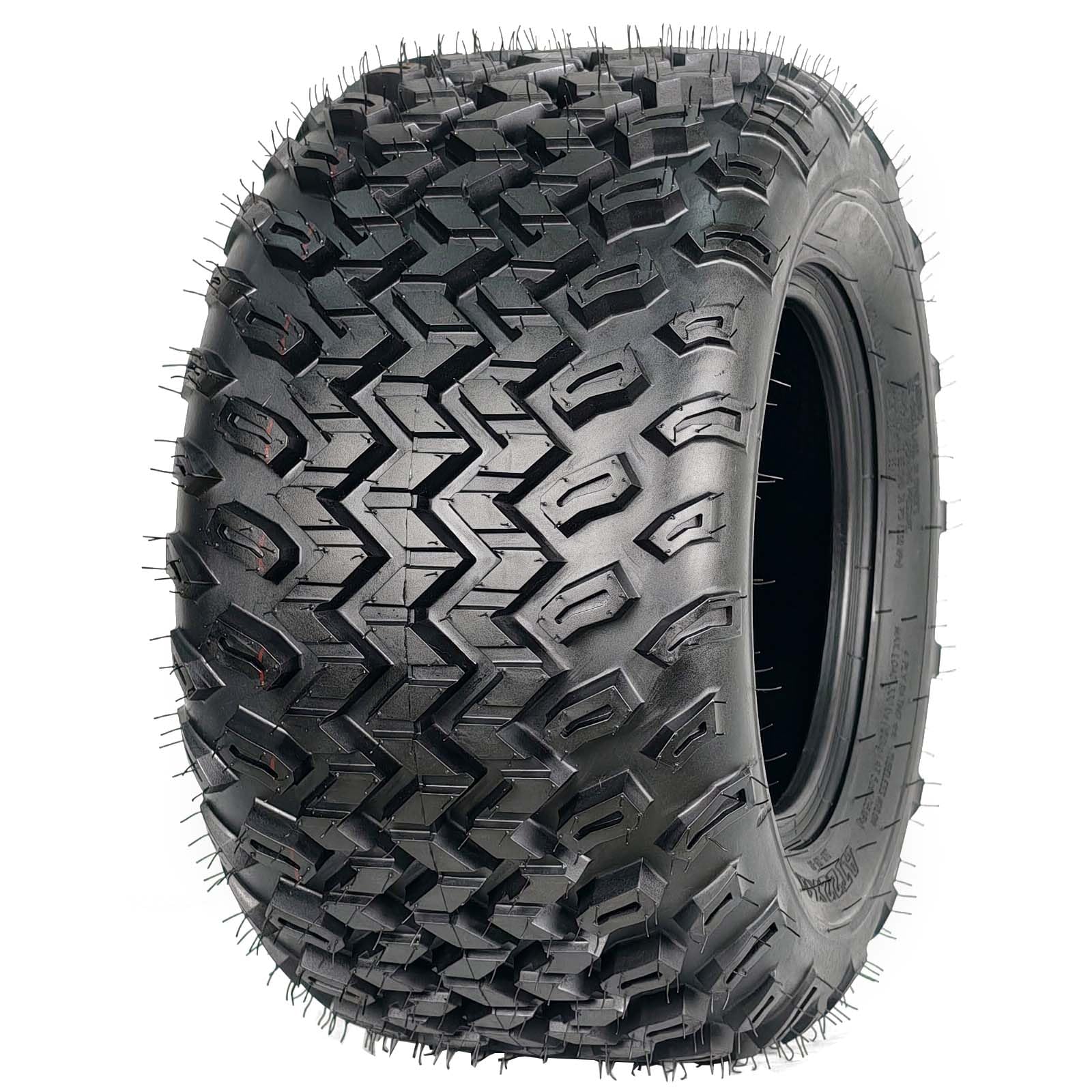 Garvee 22x11-10 ATV All Terrain Tires Rear Heavy Duty 4 PR Tubeless for UTV Side By Side Off-Road Adventures, Black