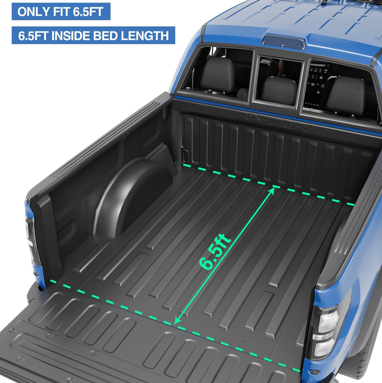 Garvee 6.5ft Soft Vinyl Roll-Up for '04-'23 Ford F150