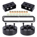 Garvee 2 Inch F150 Leaf Rear Leveling Kit, Blocks & U-bolts Set