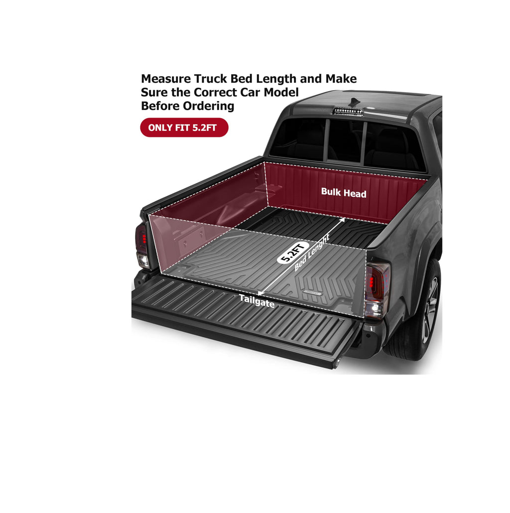 Garvee Tri-Fold Hard Cover for Colorado 5.2ft Bed