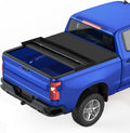 Garvee Tri-Fold Truck Bed Cover Compatible with 2002-2023 Dodge Ram 1500 (Inclu. Classic & New Body), 2003-2023 Dodge Ram 2500 3500, Fleetside 6.4' Bed (for Models Without Ram Box)