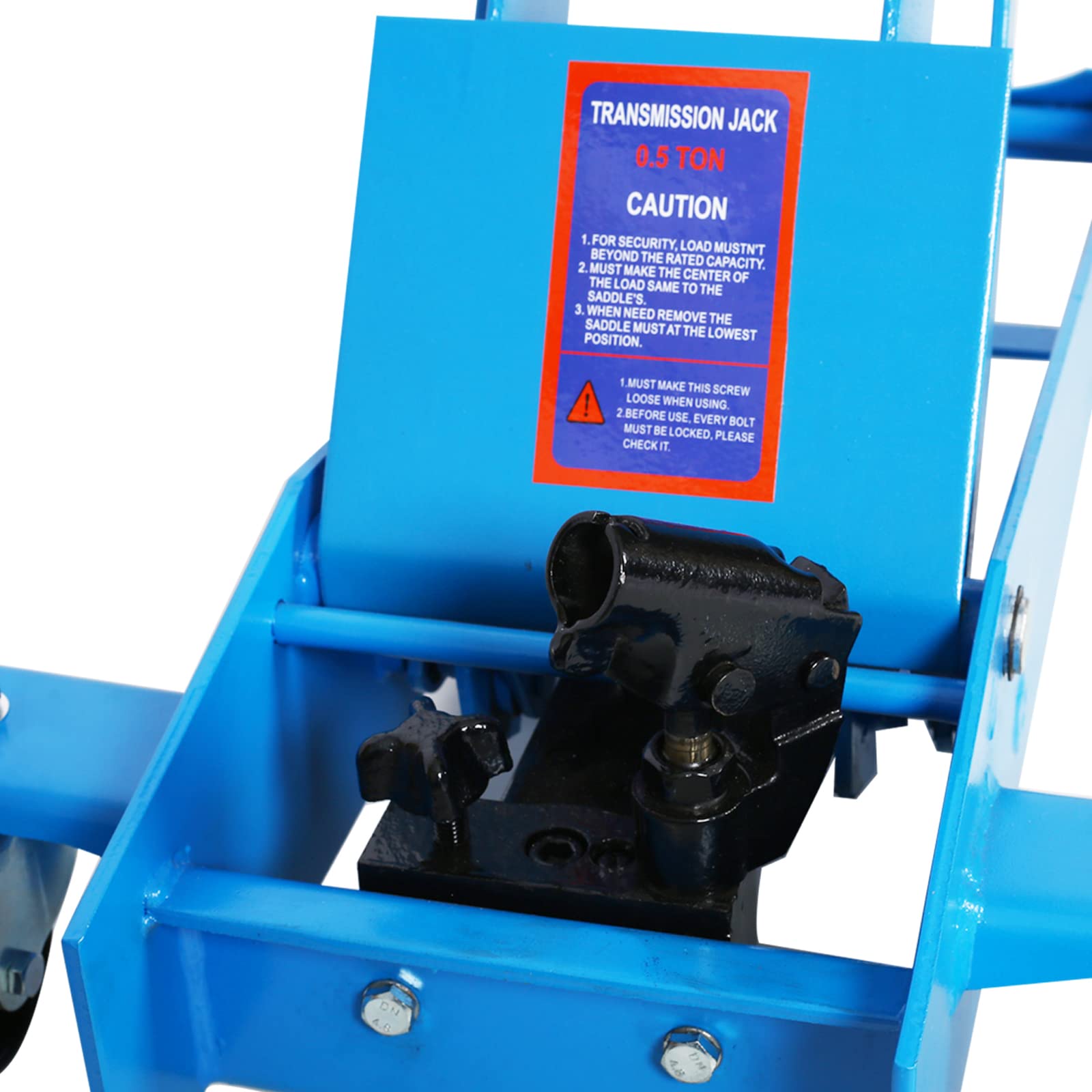 Garvee Hydraulic Transmission Service Floor Jack 1/2 Ton Capacity Low Profile Hydraulic Floor Jack for Trucks Blue