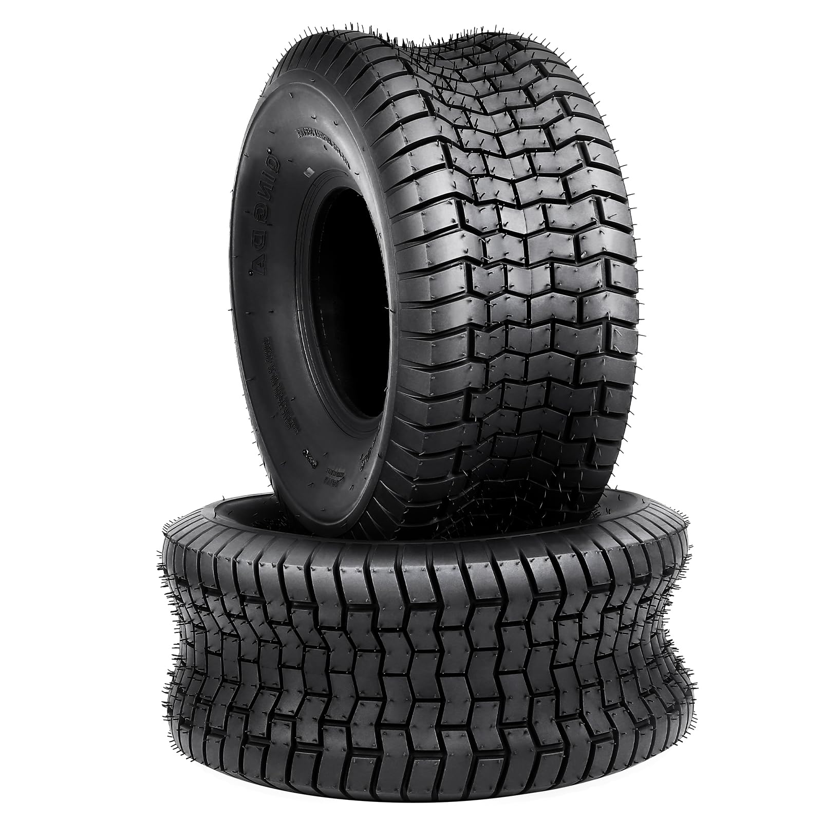 Garvee Lawn Mower Tire 2Pcs, 13x5.00-6 Turf Tire for Lawn Mower Garden Tractor Riding Mower, Tubeless