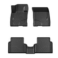 Garvee Floor Mats for 2022-2025 Ford Maverick TPE All Weather Custom Fit Floor Liners Raised Rib Design Black