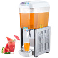 GARVEE 18L (4.75 Gallon) Commercial Juice Dispenser, 1 Tank 180W, Stainless Steel Beverage Dispenser for Tea, Drink