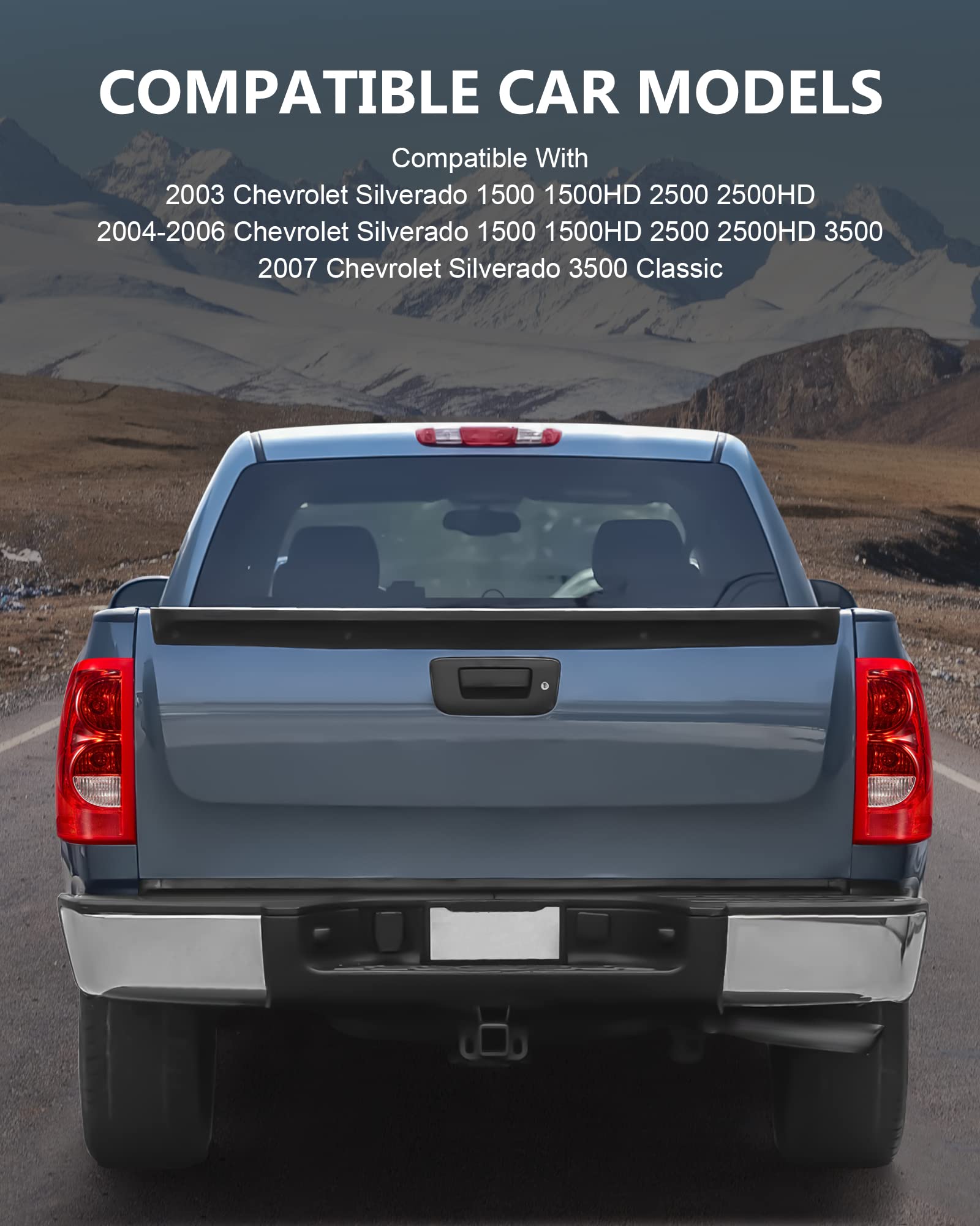 Garvee 03-06 Silverado 1500/2500HD Ruby Red Tail Lights Pair