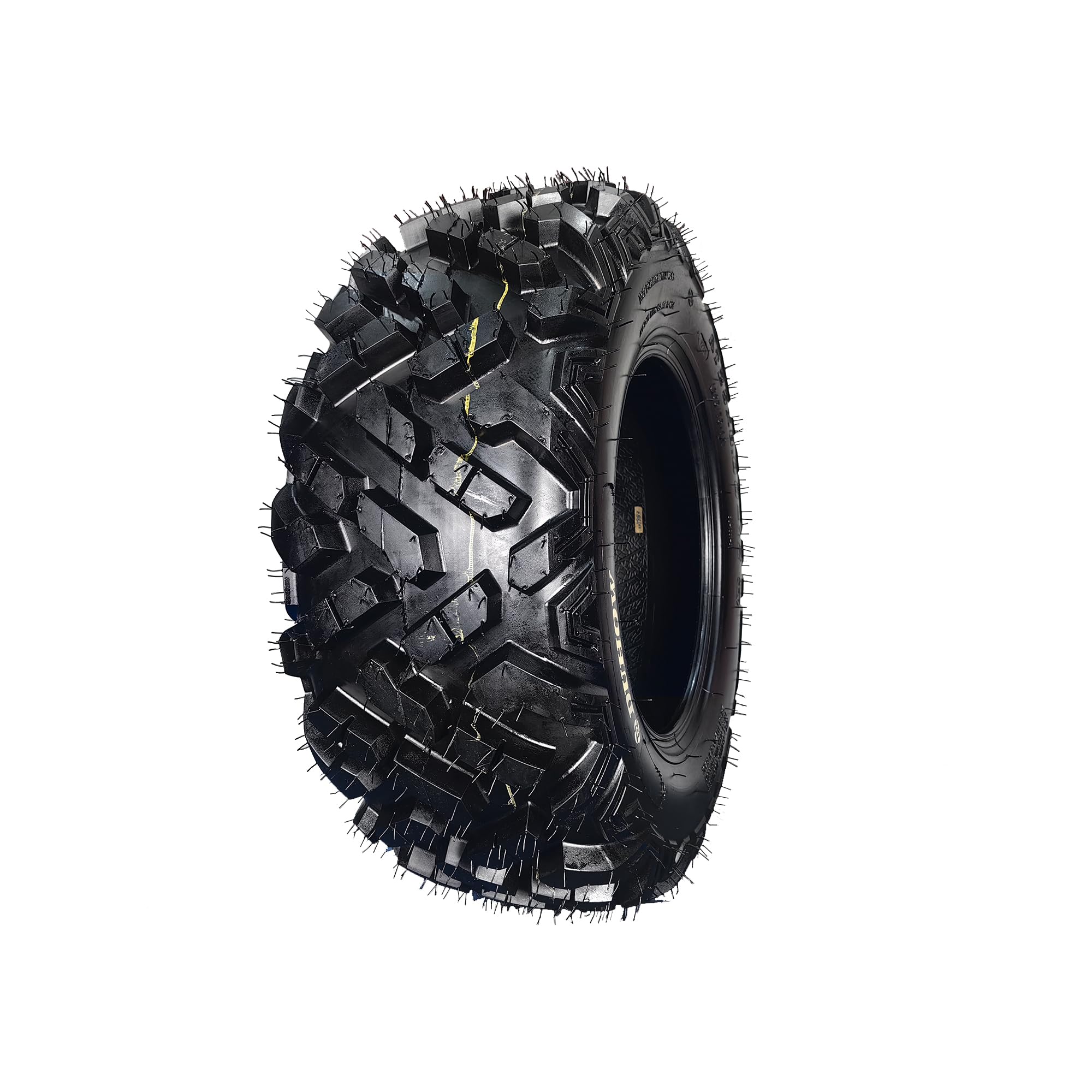 Garvee Pack of 2 25x8-12 ATV Tires 6PR Tubeless for 25x8x12 UTVs Off-Road Mud Trail Black
