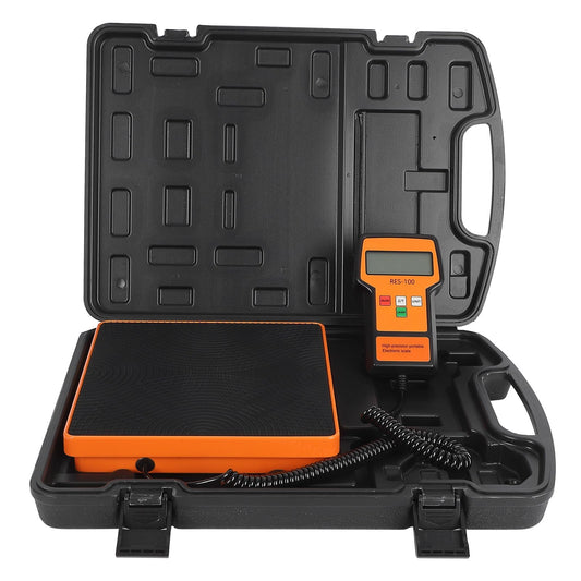 Garvee 220LB HVAC Refrigerant Scale, High-Visibility LCD, Portable
