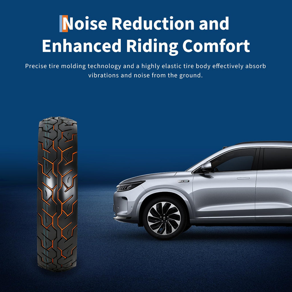 Garvee 130/70-18 Motorcycle Tire Front Black Wall 4PR 63S Tubeless Street Tire Cruiser Touring High Performance Enhanced Grip Longevity