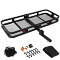 Garvee Heavy Duty Cargo Carrier 500 LBs Steel Construction Large Capacity Travel Safety