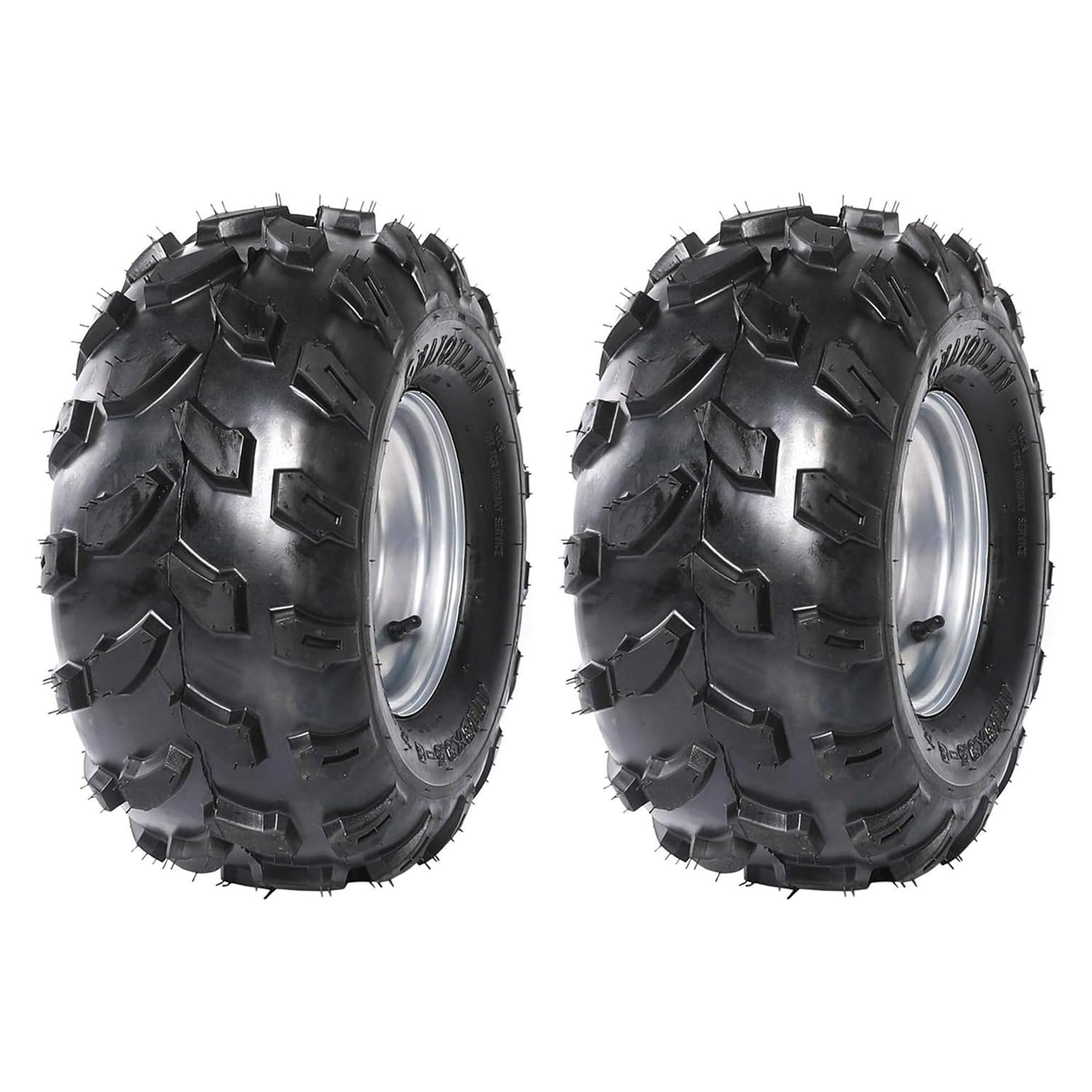 Garvee 21x10-8 ATV Tires, 4PR All Terrain Tubeless, Pack of 2, for ATV UTV Trail Sand Mud Off-Road