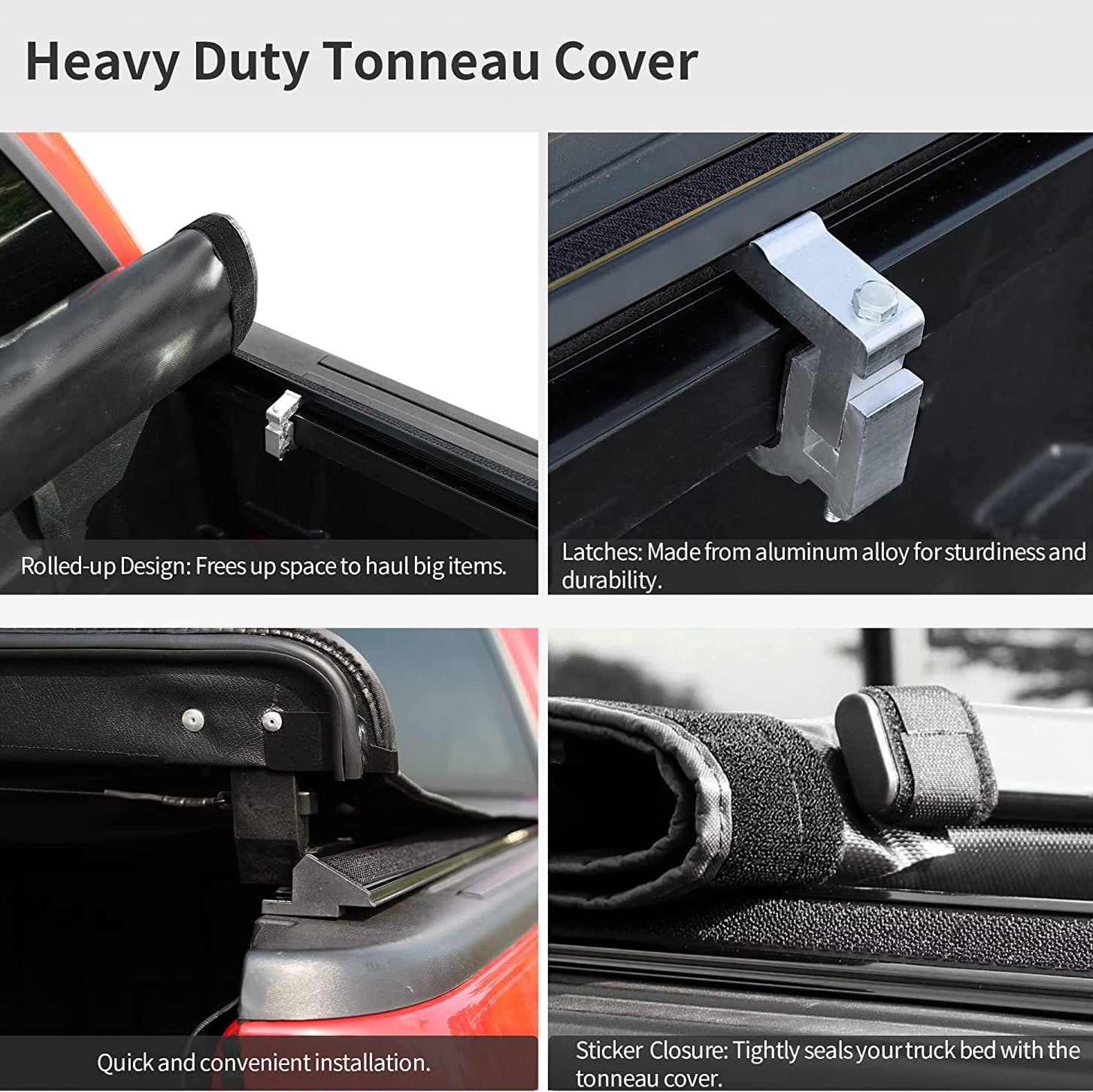 Garvee 6.5ft Soft Vinyl Roll-Up for '04-'23 Ford F150