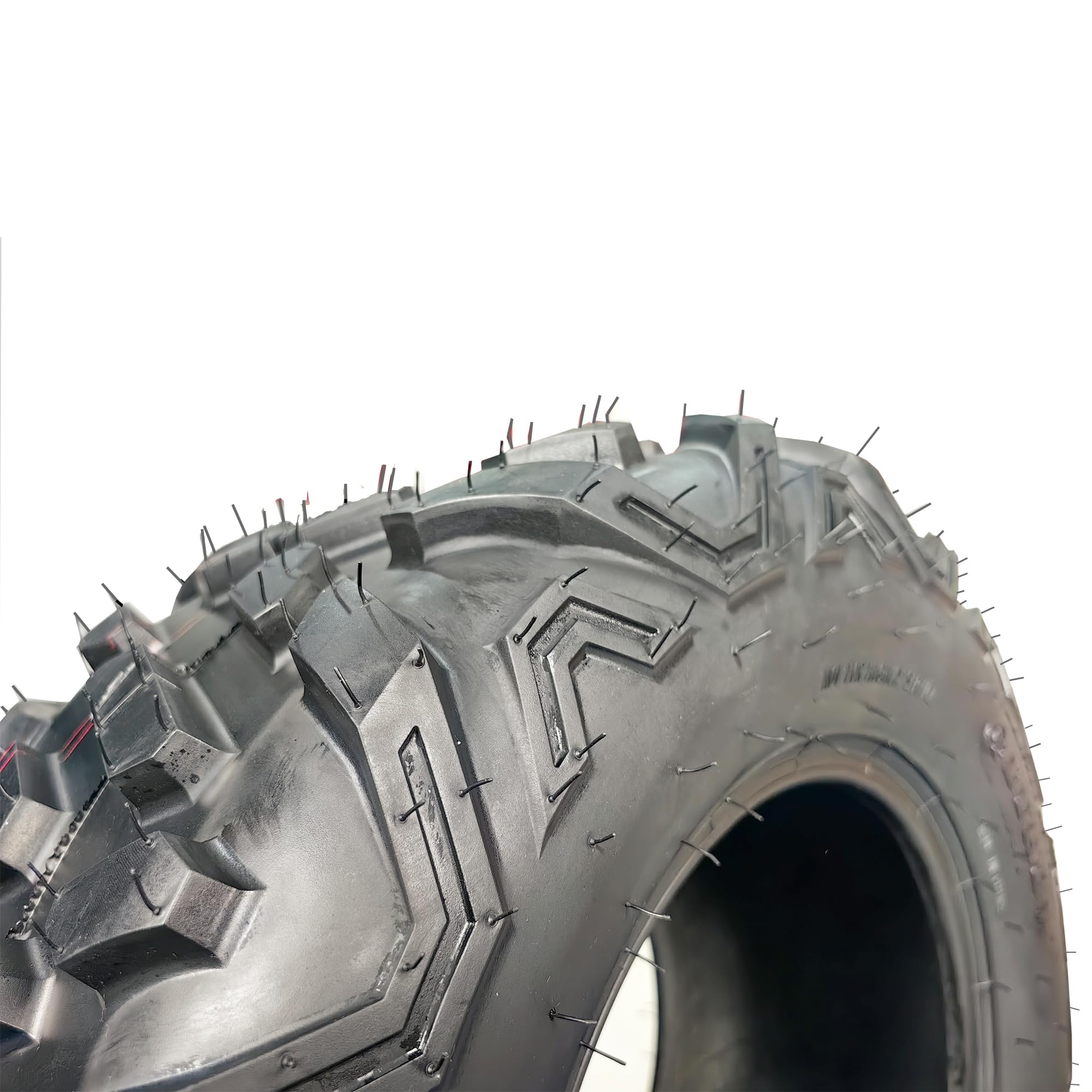 Garvee 2 Pack 25x10-12 ATV Tires All Terrain 6PR Mud Sand Off-Road Tires Durable Black
