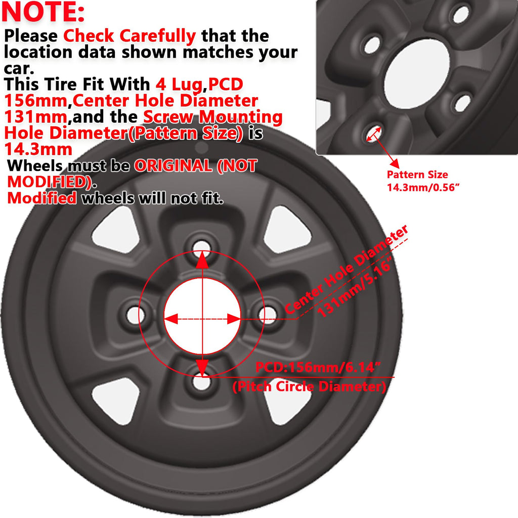 Garvee 2 PCS 25x10-12 ATV Tires with 12" Wheel Rim 4 Bolt, All-Season Off-Road Mud Sand Terrain, 12x7" Rim, Black