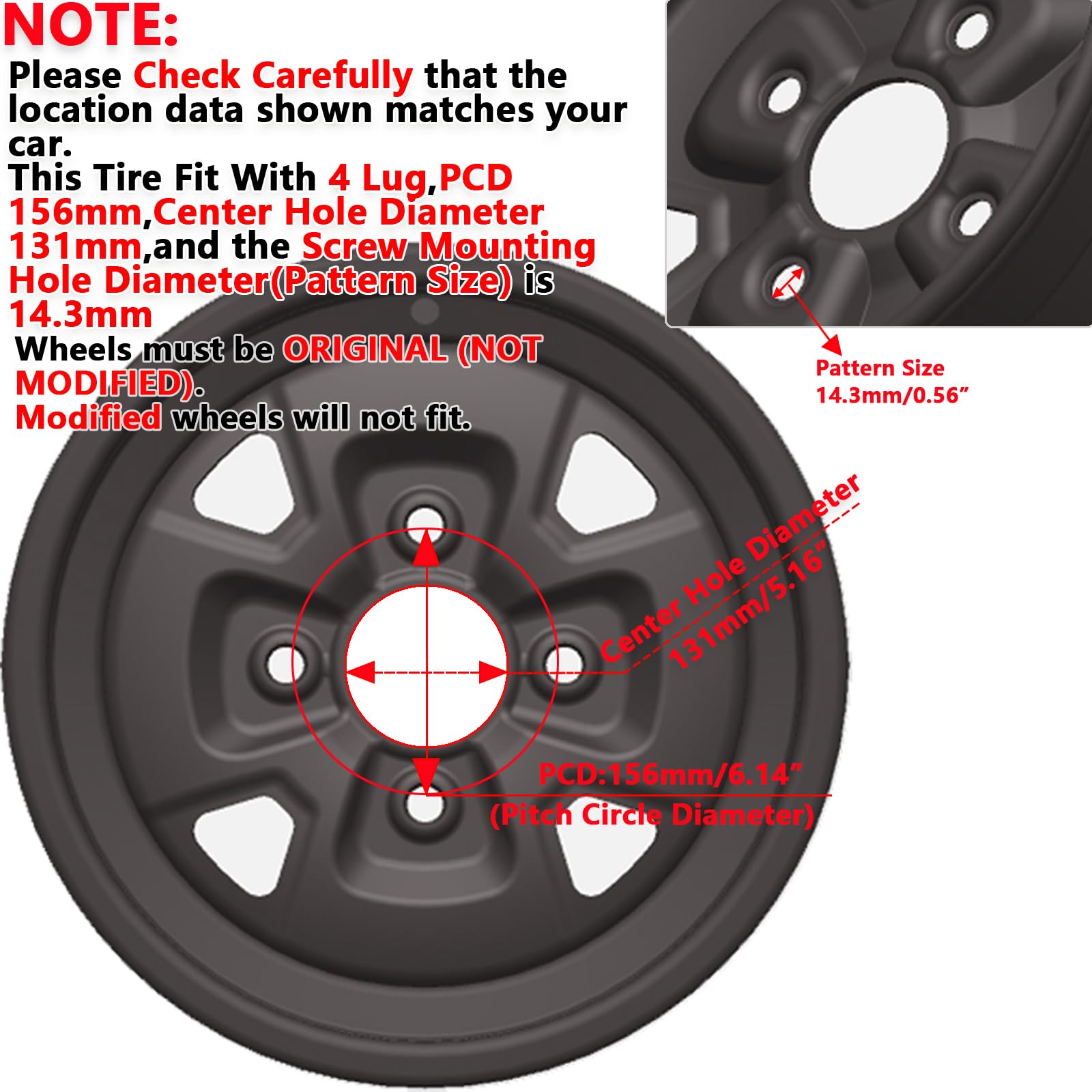 Garvee 2 PCS 25x10-12 ATV Tires with 12" Wheel Rim 4 Bolt, All-Season Off-Road Mud Sand Terrain, 12x7" Rim, Black