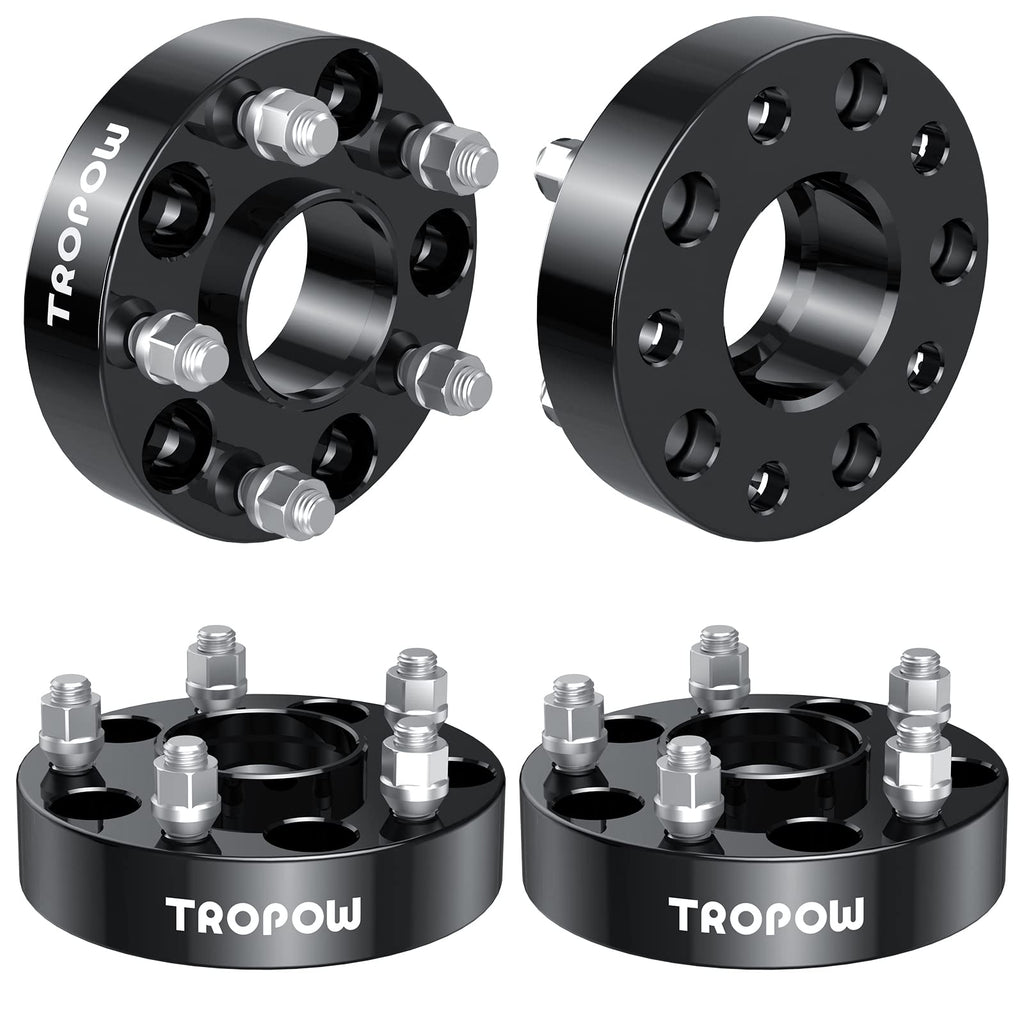 Garvee 5x5 Wheel Spacers Compatible with Grand Cherokee, 1.5" Forged Hub Centric M14x1.5 Stud Hub Bore 71.5mm for 2011-2021 Durango, 2011-2021 Grand Cherokee,2011-2021 Gladiator, Gladiator Wrangler