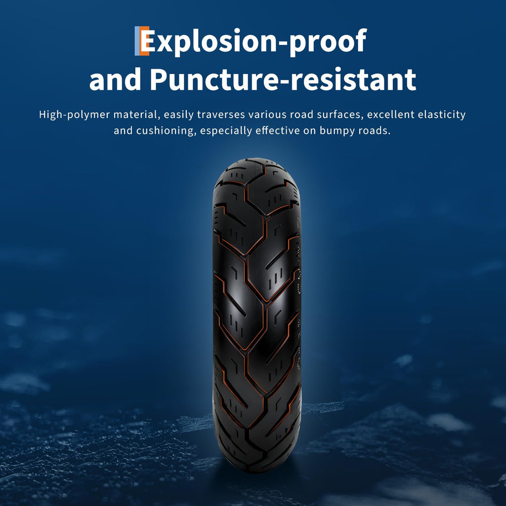 Garvee 150/80-16 Motorcycle Tire Rear Black Wall 4PR 71H Tubeless Street Tire Cruiser Touring High Performance Enhanced Grip Wear Resistance