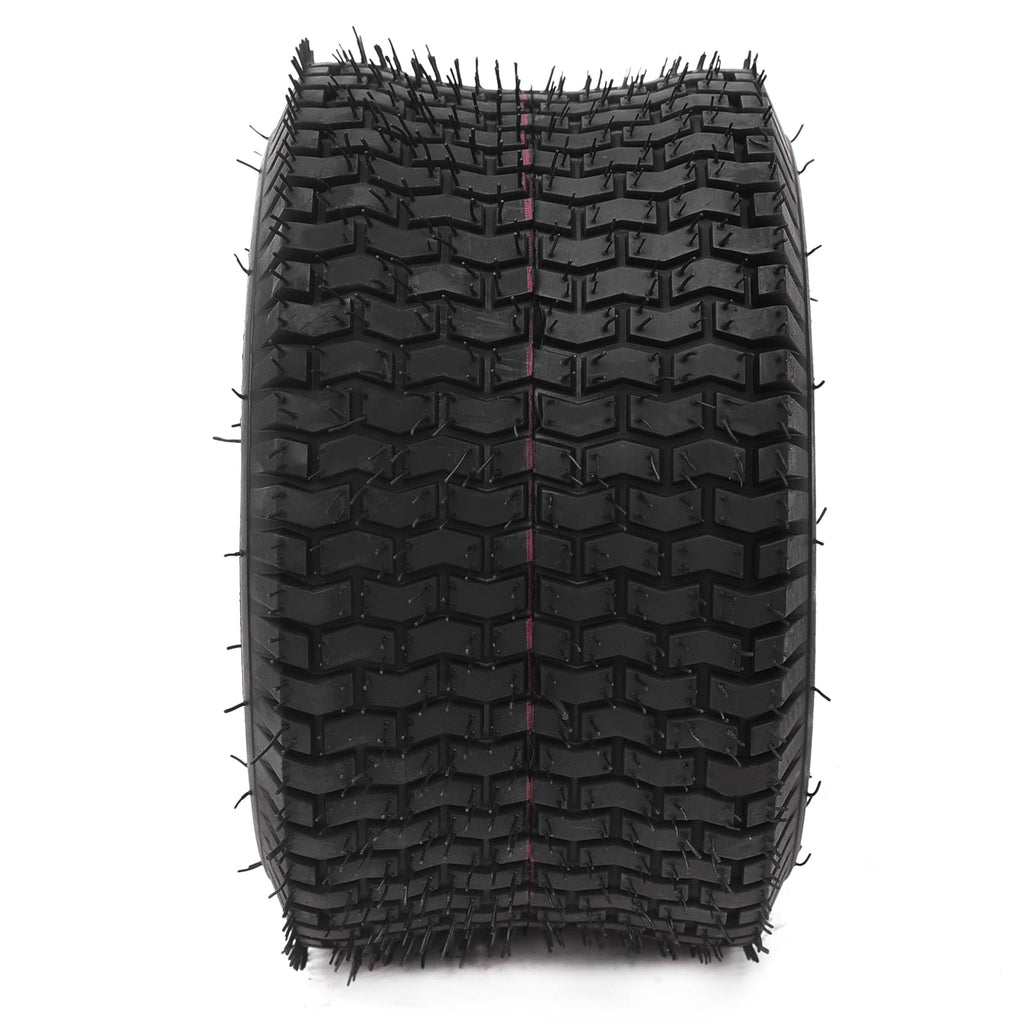 Garvee Lawn Mower Tires Turf Tires 20x8.00-8 4PR for Golf Cart Tires, Garden Tractor Riding Mower Tubeless Set of 2 - 13x6.50-6-4PR TL LG01