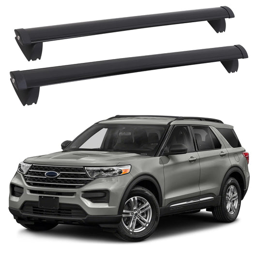 Garvee Roof Rack Cross Bars for 2011-2021 Jeep Grand Cherokee – Heavy Duty Steel Cross Bars for Rooftop Cargo, Kayak, Canoe, Bike & Snowboard