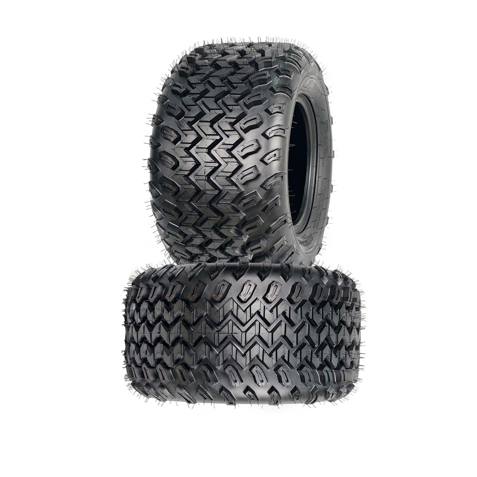 Garvee 22x11-10 ATV All Terrain Tires Rear Heavy Duty 4 PR Tubeless for UTV Side By Side Off-Road Adventures, Black