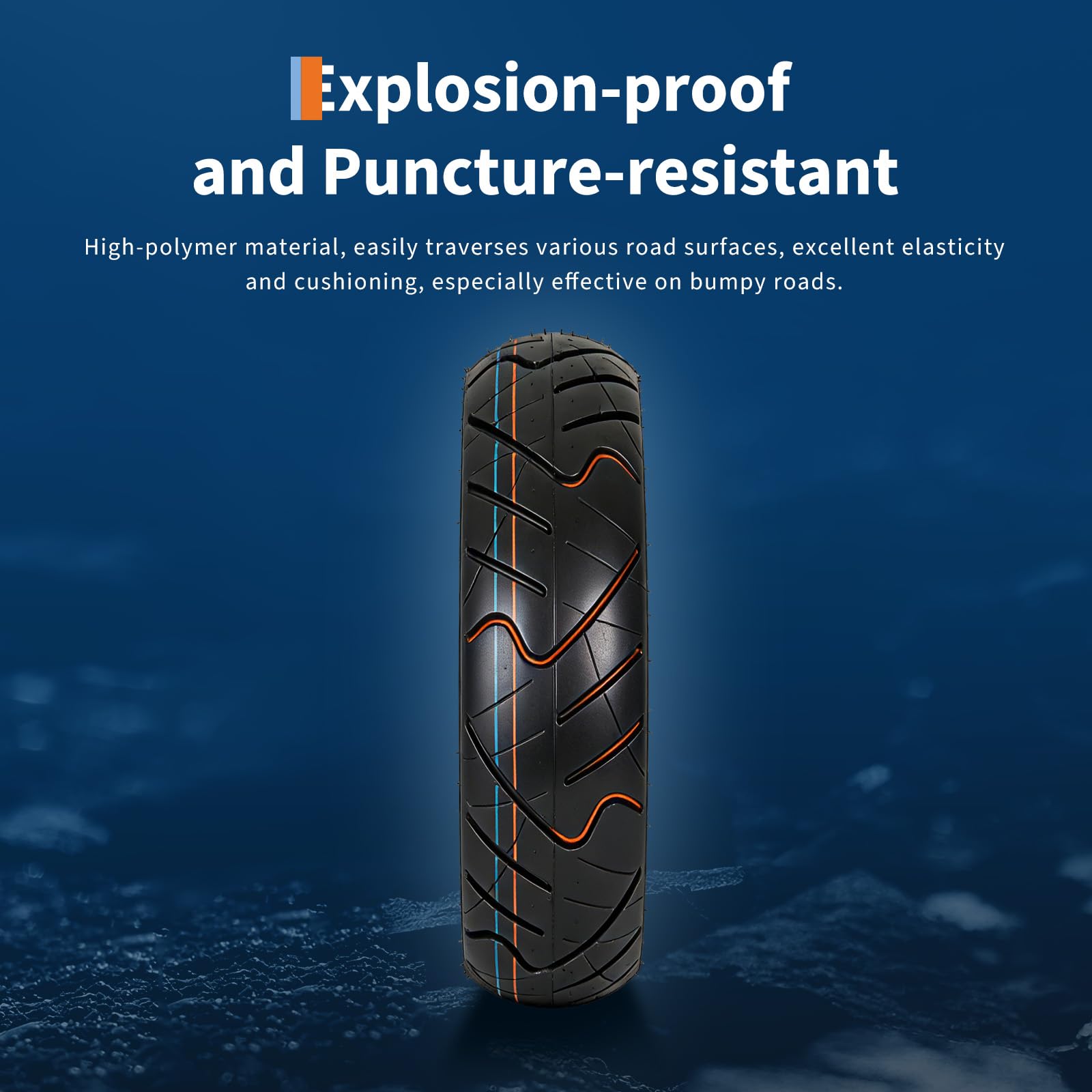 Garvee 160/60-17 Motorcycle Tire Rear Black Wall 4PR Sport & Street Bike High Performance Enhanced Grip Wear Resistance