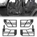 Garvee Off-Road Tubular Half Doors for 2021-2024 Ford Bronco 4 Door - Set of 4 Tube Half Door Guards