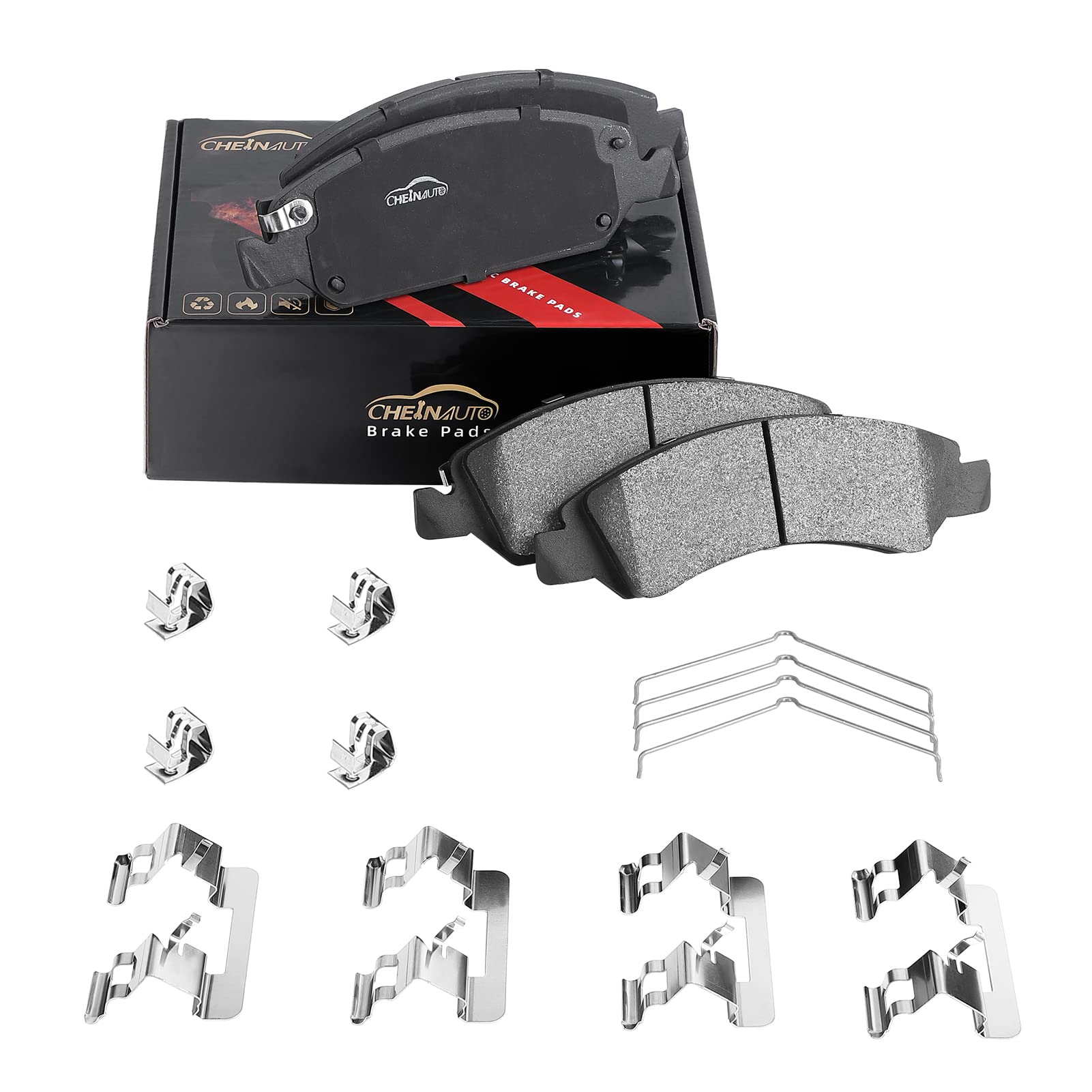 Garvee STP0487 Ceramic Front Pads for 97-99 CL, 90-02 Accord