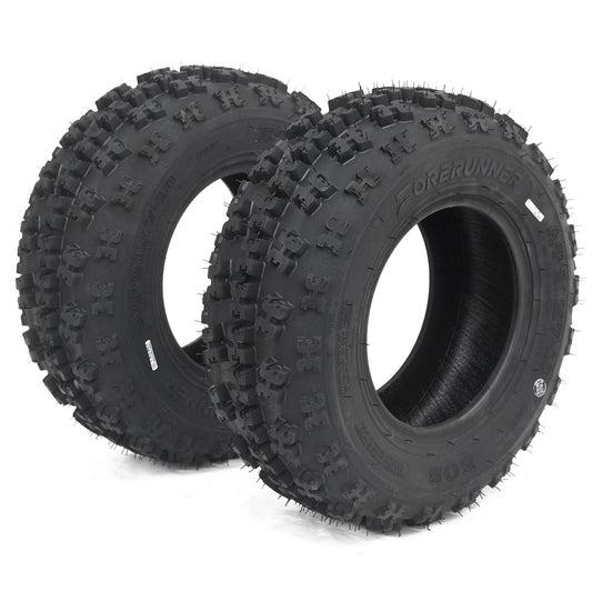 Garvee Set of 2 ATV Trail Tires 6PR Knobby Sport Tires, Tubeless - AT27x11-14-6PR TL MAXXPLUS